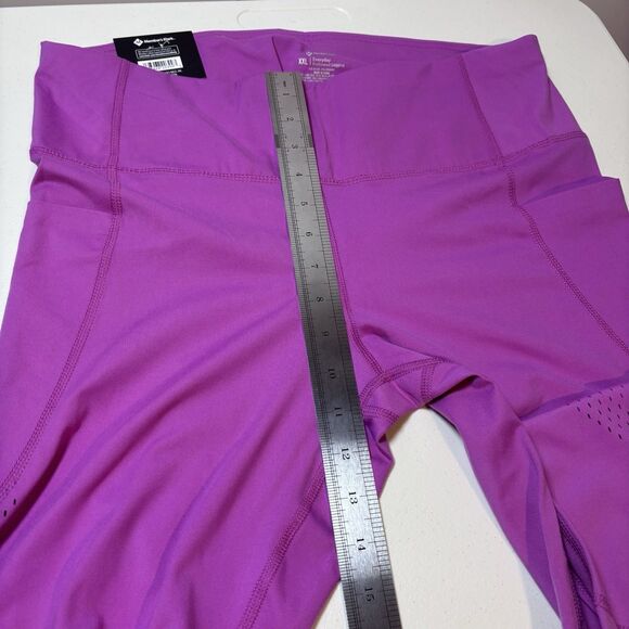 Member's Mark Women's Everyday Perforated Legging Side Pocket Pink Size XXL NWT - Picture 8 of 10
